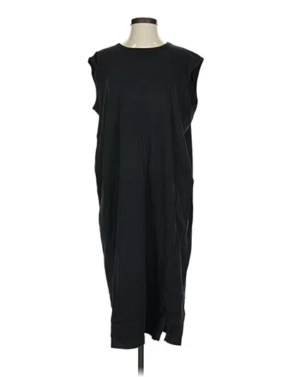 Pre-owned Uniqlo U Casual Dress In Black
