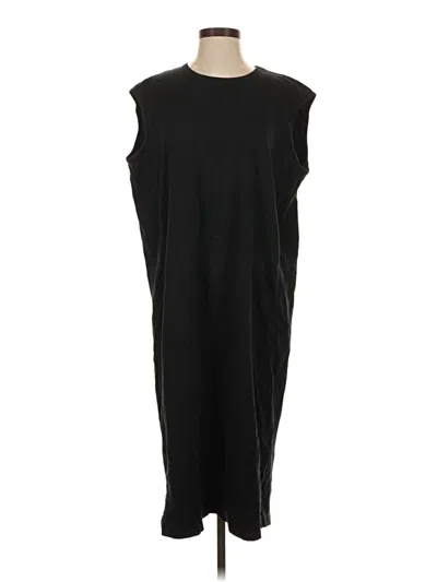Pre-owned Uniqlo U Casual Dress In Black