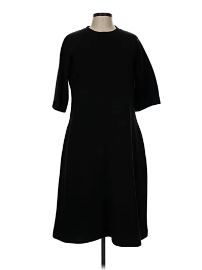 Pre-owned Uniqlo U Casual Dress In Black