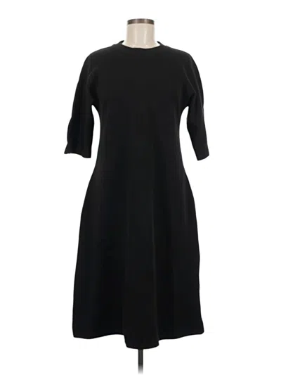 Pre-owned Uniqlo U Casual Dress In Black