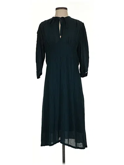 Pre-owned Uniqlo U Casual Dress In Blue