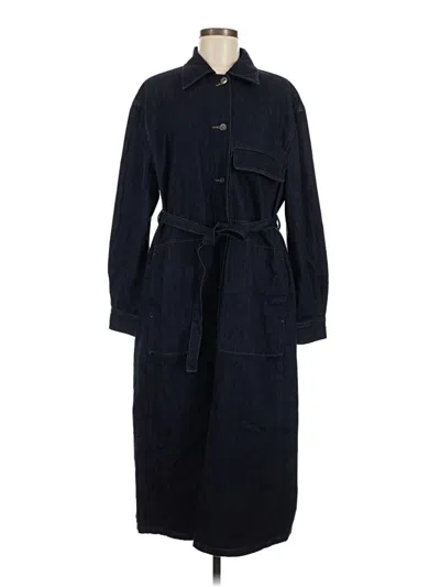 Pre-owned Uniqlo U Casual Dress In Blue