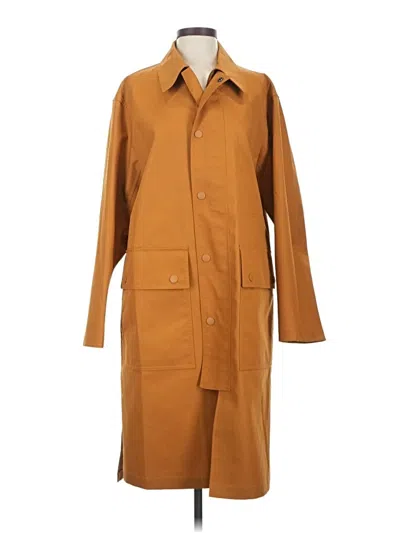 Pre-owned Uniqlo U Casual Dress In Brown