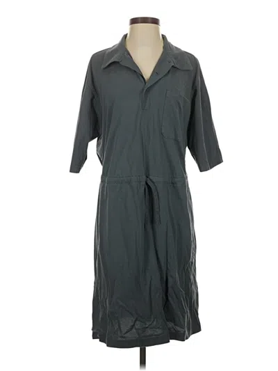 Pre-owned Uniqlo U Casual Dress In Gray