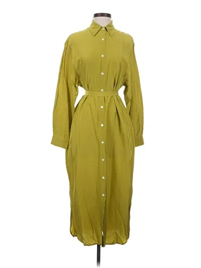 Pre-owned Uniqlo U Casual Dress In Green
