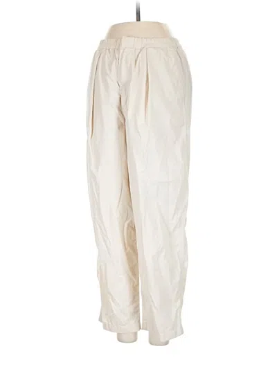 Pre-owned Uniqlo U Casual Pants In Ivory