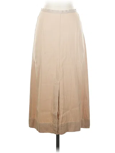 Pre-owned Uniqlo U Formal Skirt In Tan