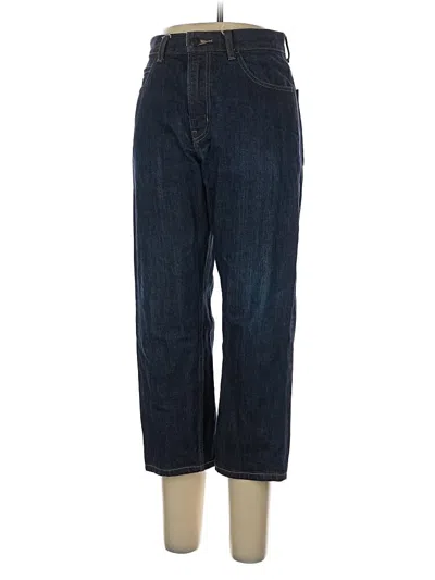 Pre-owned Uniqlo U Jeans In Blue