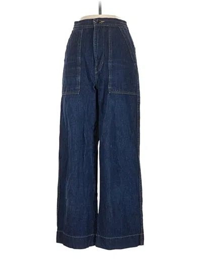 Pre-owned Uniqlo U Jeans In Blue