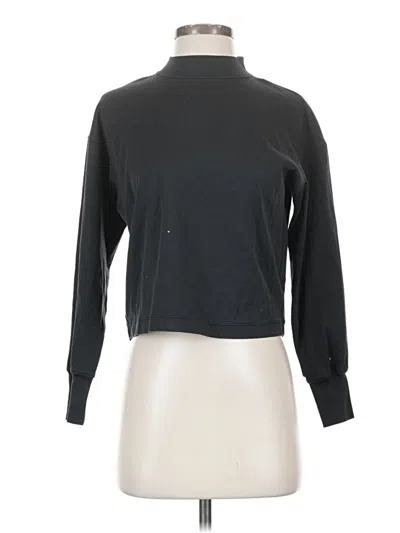 Pre-owned Uniqlo U Long Sleeve Turtleneck In Black