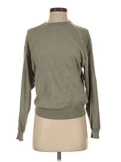 Pre-owned Uniqlo U Pullover Sweater In Green