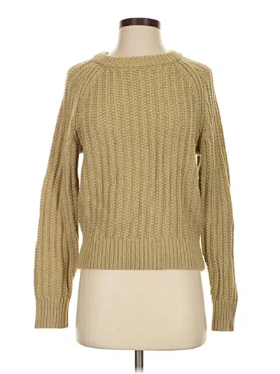 Pre-owned Uniqlo U Pullover Sweater In Tan