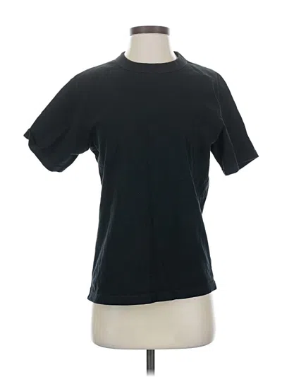 Pre-owned Uniqlo U Short Sleeve T-shirt In Black