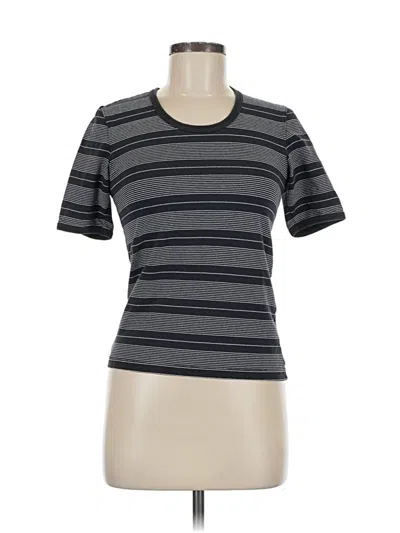 Pre-owned Uniqlo U Short Sleeve T-shirt In Gray