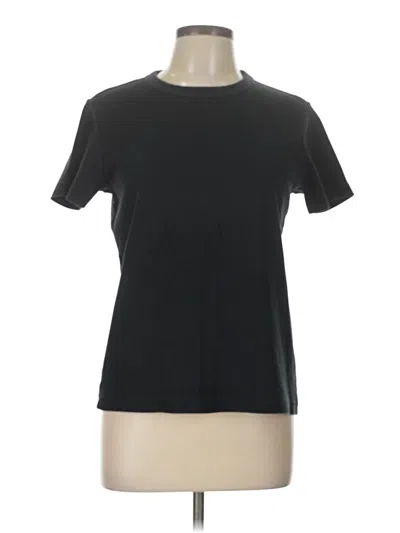 Pre-owned Uniqlo U Short Sleeve T-shirt In Black