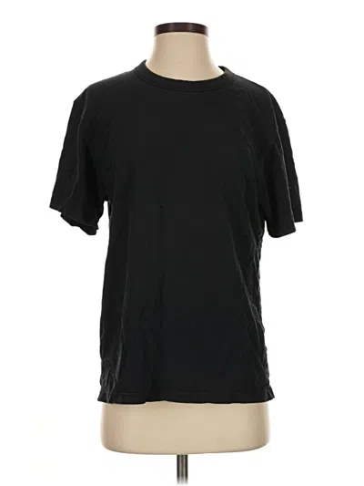 Pre-owned Uniqlo U Short Sleeve T-shirt In Black