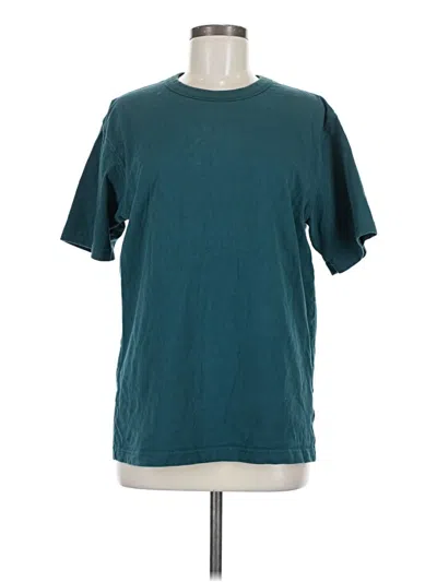 Pre-owned Uniqlo U Short Sleeve T-shirt In Blue