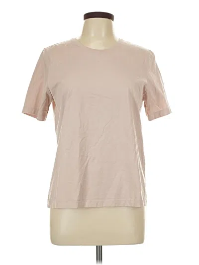 Pre-owned Uniqlo U Short Sleeve T-shirt In Brown