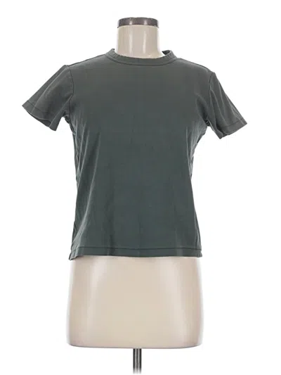 Pre-owned Uniqlo U Short Sleeve T-shirt In Gray