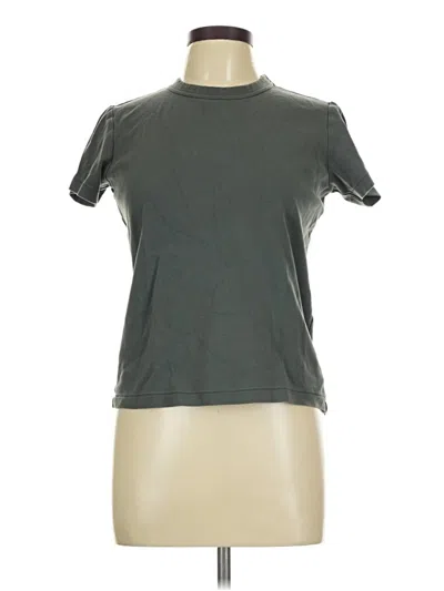 Pre-owned Uniqlo U Short Sleeve T-shirt In Gray