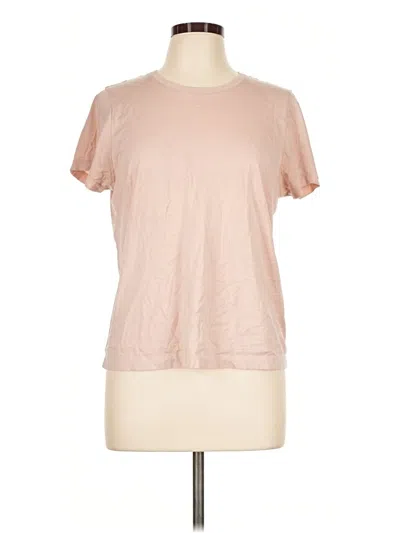 Pre-owned Uniqlo U Short Sleeve T-shirt In Tan