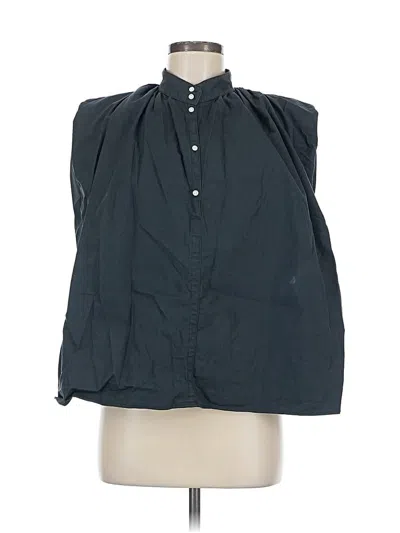 Pre-owned Uniqlo U Sleeveless Blouse In Black