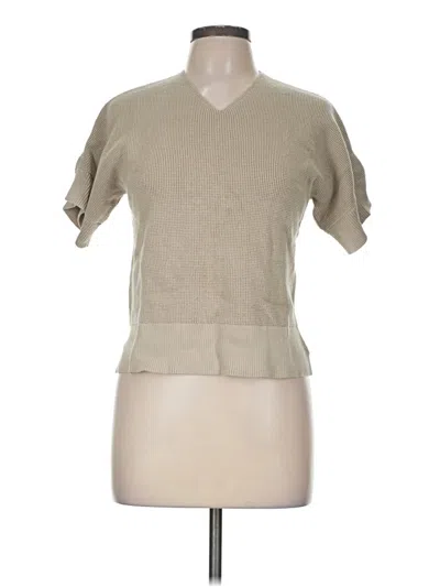 Pre-owned Uniqlo U Sweater Vest In Tan