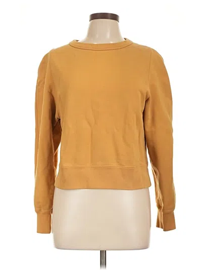 Pre-owned Uniqlo U Sweatshirt In Gold