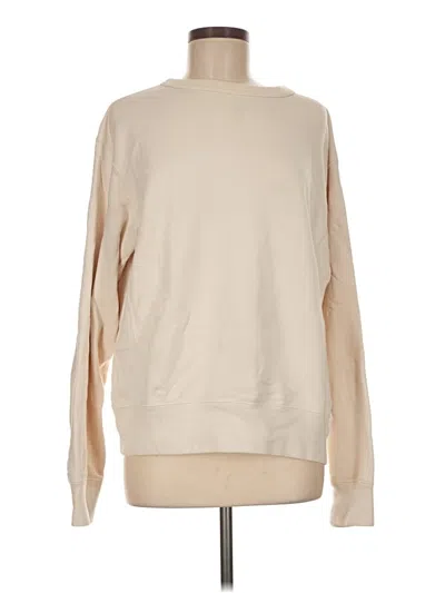 Pre-owned Uniqlo U Sweatshirt In Tan