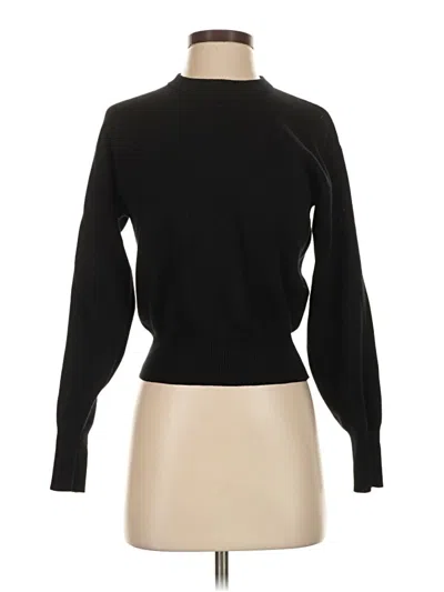 Pre-owned Uniqlo U Turtleneck Sweater In Black