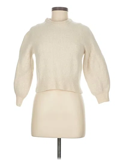 Pre-owned Uniqlo U Turtleneck Sweater In Ivory
