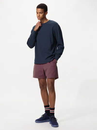 Uniqlo Ultra Stretch Active Shorts 5" Wine 3xl  Us In Pink