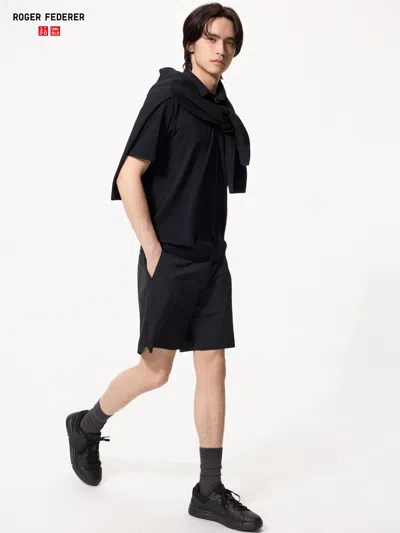 Uniqlo Ultra Stretch Active Shorts 6.5" Black Small  Us