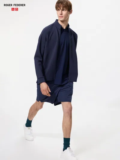 Uniqlo Ultra Stretch Active Shorts 6.5" Navy 3xl  Us In Blue