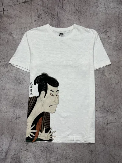 Pre-owned Uniqlo Utility Japanese Style Mens T-shirt
