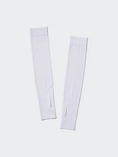 Uniqlo Uv Protection Seamless Arm Covers Gray Large  Us In Blue