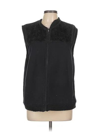 Pre-owned Uniqlo Vest In Black