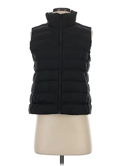 Pre-owned Uniqlo Vest In Black