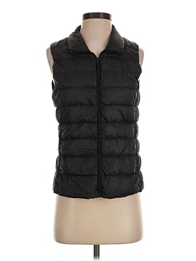 Pre-owned Uniqlo Vest In Black