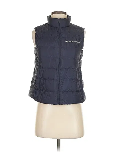 Pre-owned Uniqlo Vest In Blue