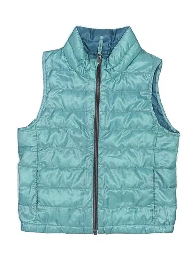 Pre-owned Uniqlo Kids' Vest In Blue