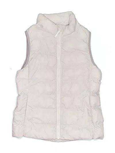 Pre-owned Uniqlo Kids' Vest In Ivory