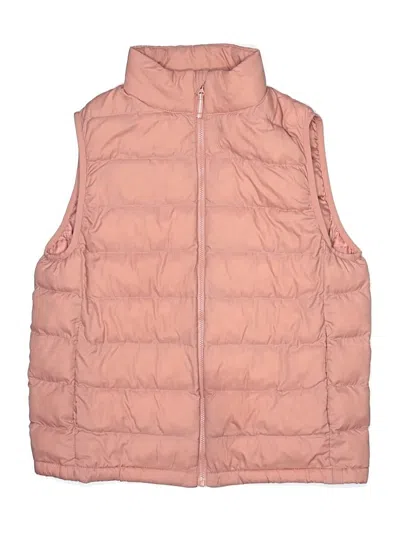 Pre-owned Uniqlo Kids' Vest In Pink