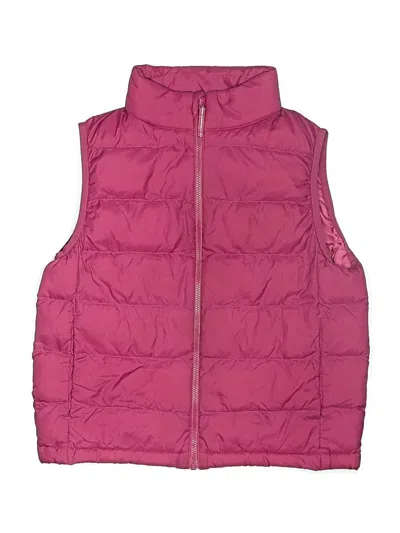 Pre-owned Uniqlo Kids' Vest In Pink