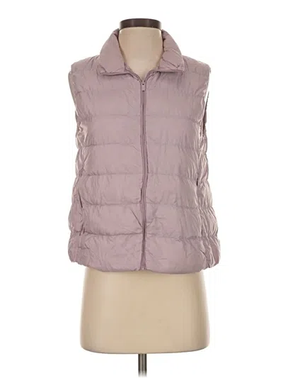 Pre-owned Uniqlo Vest In Purple