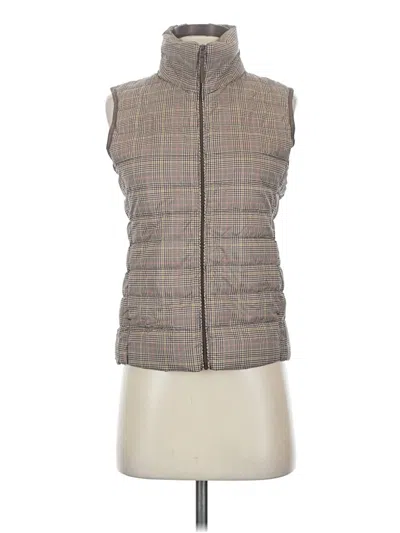 Pre-owned Uniqlo Vest In Tan