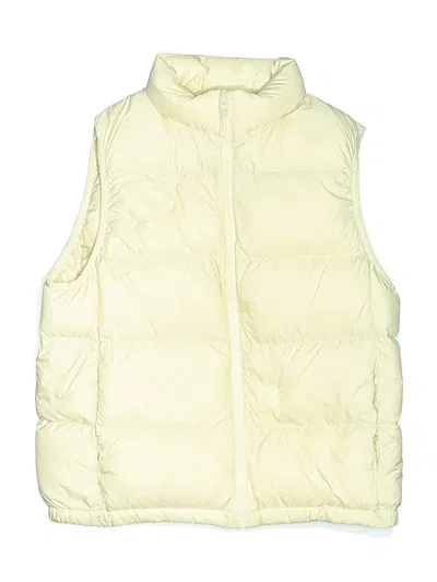 Pre-owned Uniqlo Kids' Vest In Yellow