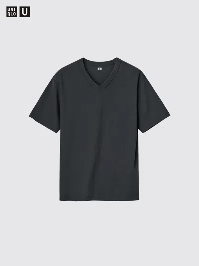 Uniqlo V-neck T-shirt Black 3xl  Us In Multi