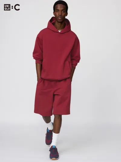 Uniqlo Wide Sweat Shorts Red 3xl  Us