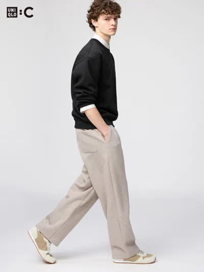 Uniqlo Wide Sweatpants Beige Xs  Us In Neutral